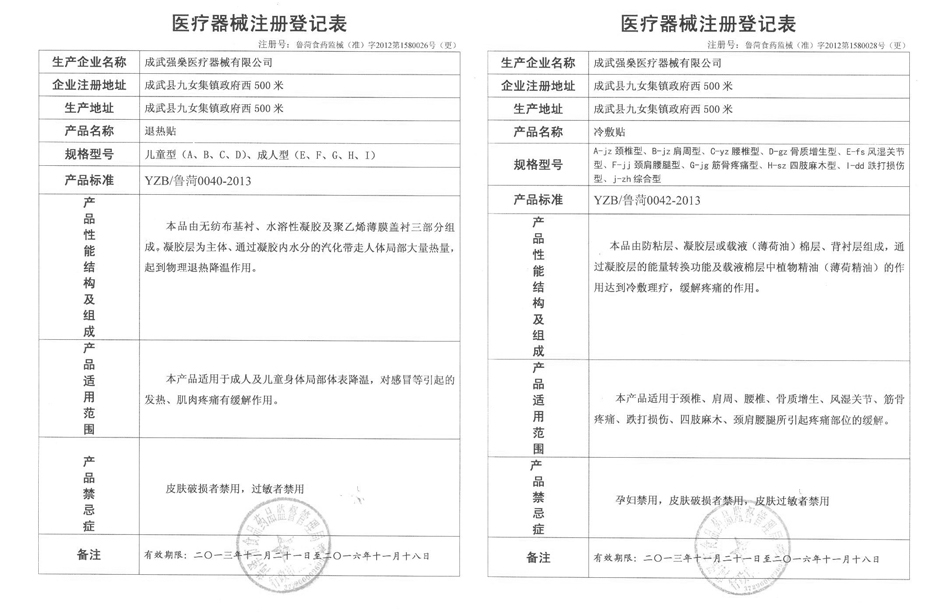 山东成武强燊医疗器械有限公司